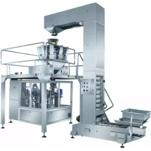 Automatic Rotary Premade Zipper Stand-up Pouch Doypack Tea Weighing Filling Sealing Machine