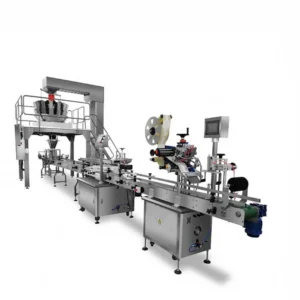 Factory Price Automatic Multi-head Weighing Tea Plastic Bottle Canning Machine
