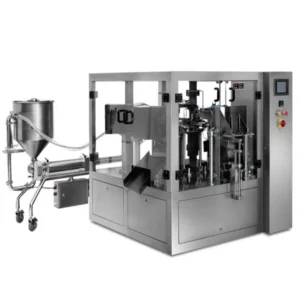 Premade Spout Pouch Liquid Detergent Windscreen Fluid Doypack Filling Sealing Machine