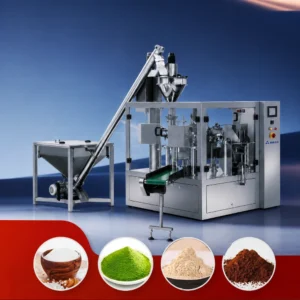 Pre-made doypack bag flour powder packing machine